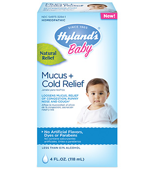 Hyland's Baby Nighttime Mucus +Cold Relief